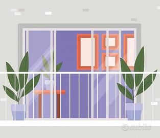 Mono arredato zona stazione