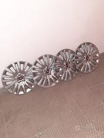 4  Copricerchi originali FIAT Tipo 15” fiss.vite