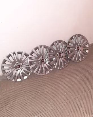 4  Copricerchi originali FIAT Tipo 15” fiss.vite