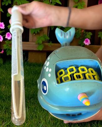 Set giochi sparabolle per bambini