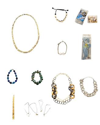 Lotto Bigiotteria Collane Bracciali Vari Modelli