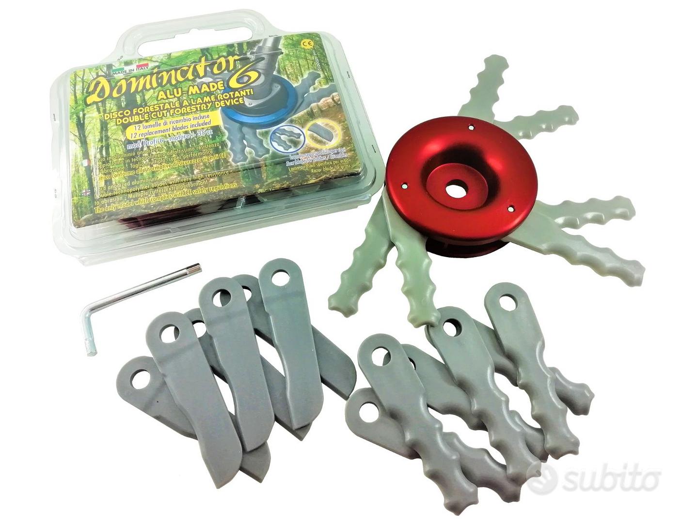 Testina universale per decespugliatore DOMINATOR 6 - Giardino e Fai da