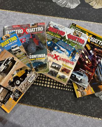 Lotto 6 Riviste "QuattroxQuattro” (2009-2011)