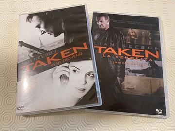 Taken DVD 1 e 2 con Liam Neeson