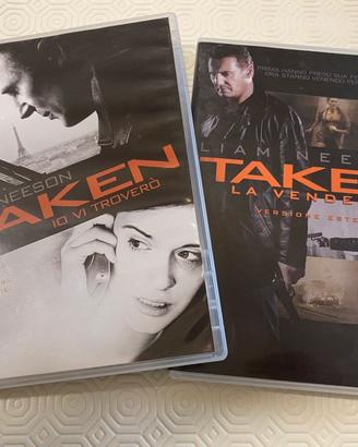 Taken DVD 1 e 2 con Liam Neeson