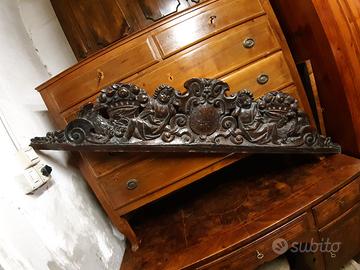 antica cimasa o testata letto cm 160