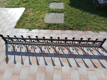 Ringhiera in ferro decorativa 