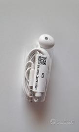 Cuffiette con filo + microfono jack 3,5mm (nuovo)