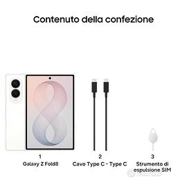 Samsung Galaxy z fold 8 sigillato 