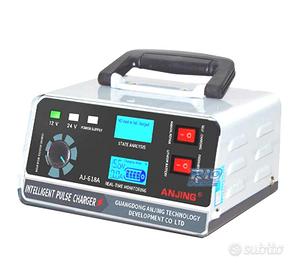 CARICATORE PER BATTERIE 12v 24v AUTO MOTO BARCA