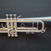 Tromba Vincent Bach Stradivarius 37 in Sib Argento