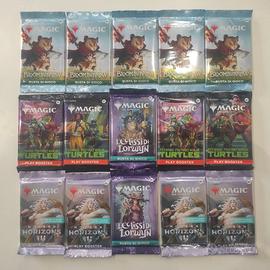 Pack Sigillati Magic the Gathering e PKM