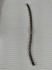 braccialetto acciaio uomo