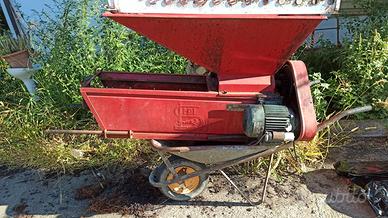 macina per uva, sgrappolatrice, pigiatrice