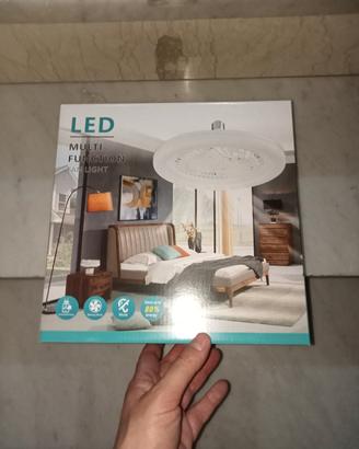 lampada led ventilatore 