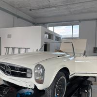 Tappetini gomma sx e dx w113 ingresso abitacolo