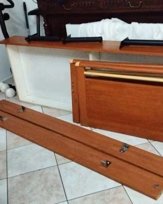 Letto singolo più rete