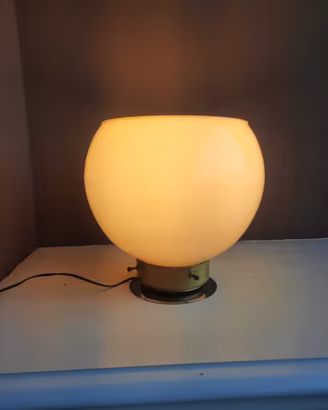lampada spaceage anni 70