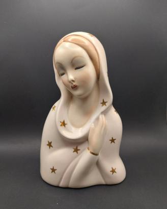 Statuetta della Madonna in ceramica Igni Torino