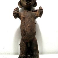 Statuetta pigmei Mbuti Congo arte tribale africana