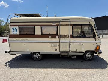 CAMPER HYMER MERCEDES 544 L DEL 1983 4 POSTI LETTO
