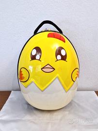 Zaino bambina Fun&Fun in Abs, rigido, forma ovetto