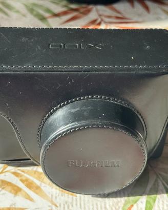 Custodia in pelle per fuji x 100 t