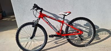 mountain bike rossa 24''