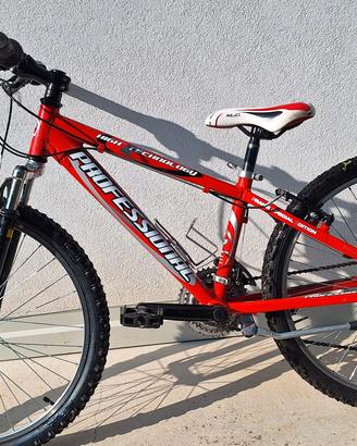 mountain bike rossa 24''