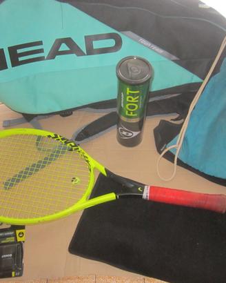 RACCHETTA-HEAD-EXTREME-MPGRAPHENE+BORSA FRIGO HEAD