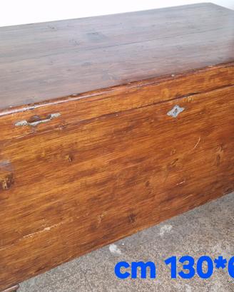 Cassone in legno vintage anni 30