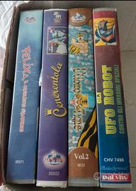 Cartoni animati vari in VHS.