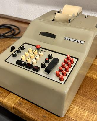 Olivetti Divisumma 14 Calcolatrice Meccanica 1948