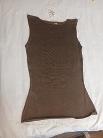 Maglietta leggera smanicata lady o tg m nuova colo