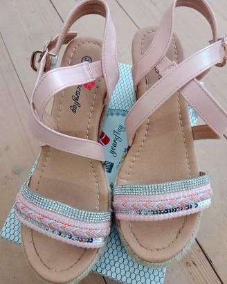 espadrillas con zeppa numero 37