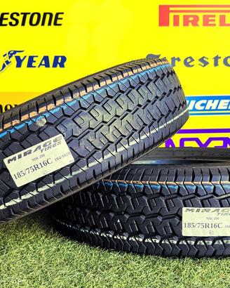 X2: 4 Stagioni 185/75R16C 104/102R -MIRAGE- al 80%