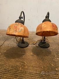 Coppia di lampade da comodino anni 30