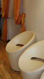 3 Poltrone sala d’attesa di desing