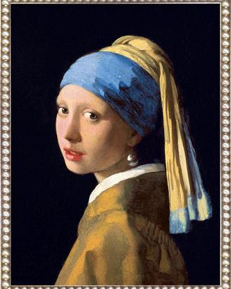 Vermeer - Dama con l'orecchini di perla