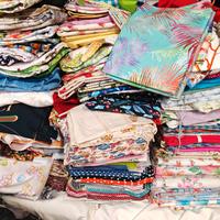 Stock di tessuti misti