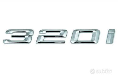 Scritta bmw 320 i