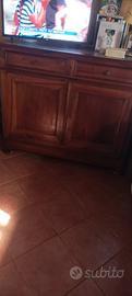 credenza Lombarda fine ottocento in noce.