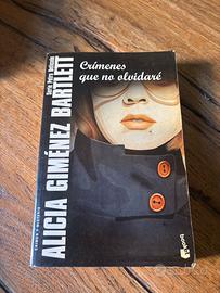 Libro ‘crimines que no olvidare’ Gimenez Bartlett