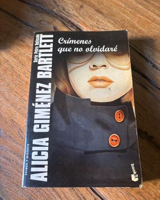 Libro ‘crimines que no olvidare’ Gimenez Bartlett