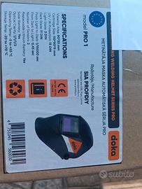 maschera da saldatore doka 1 pro