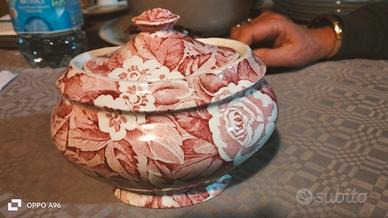 rara zuccheriera Victorian chintz