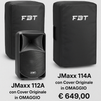 FBT JMaxx 112A - JMaxx 114A + Cover e Cavo