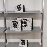 Scaffalatura modulare in metallo per arredamento 