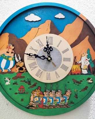 Orologio da muro in legno