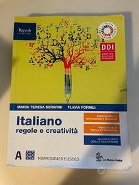 Libro di Italiano regole e creatività